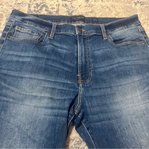 Lucky Brand Pants 410 Athletic Straight 36x 30 Abyss Blue Cotton NWOT - Picture 2 of 11